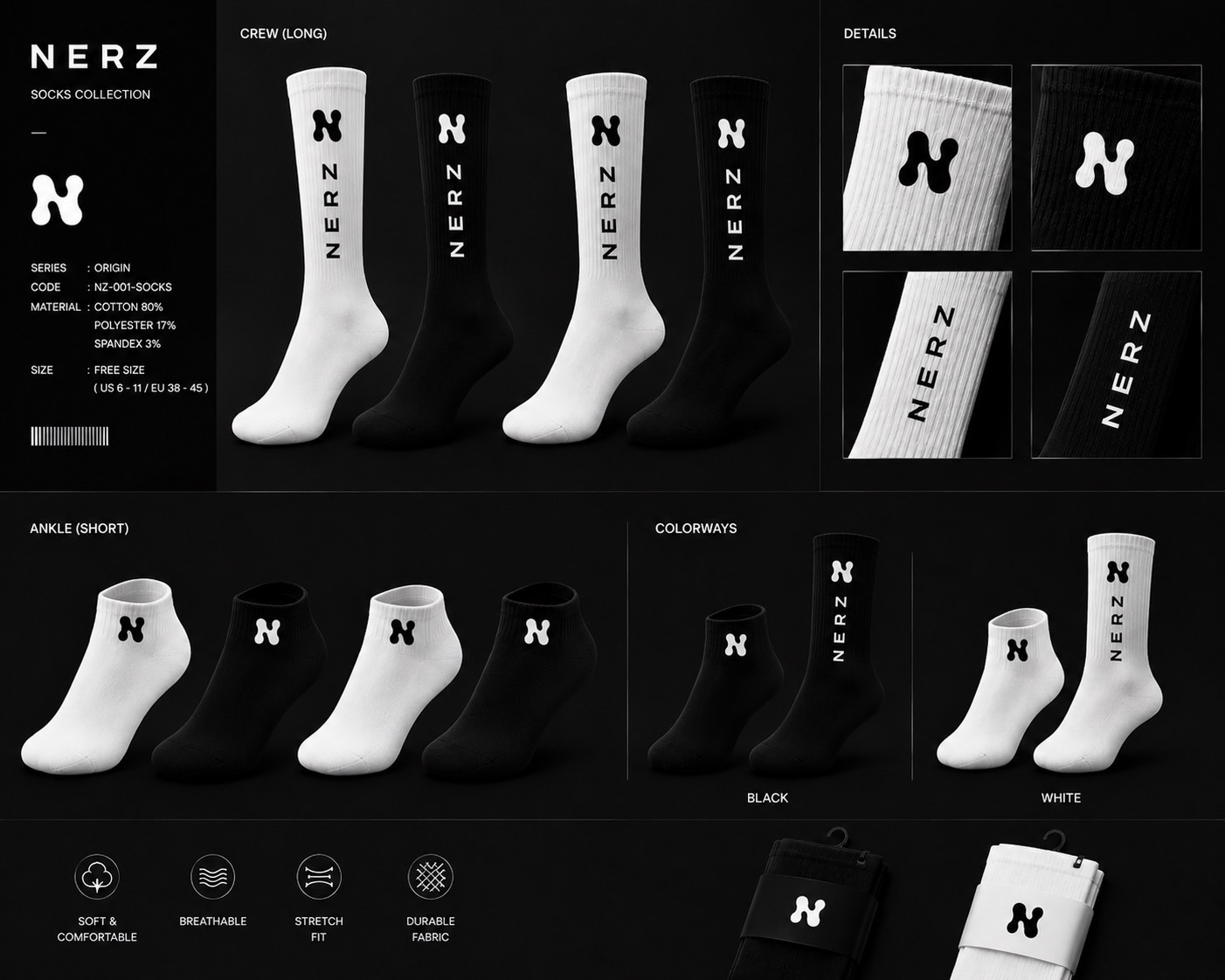 SOCKS — ORIGIN